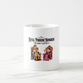 Die königlichen Pfoten-Monarchen Kaffeetasse