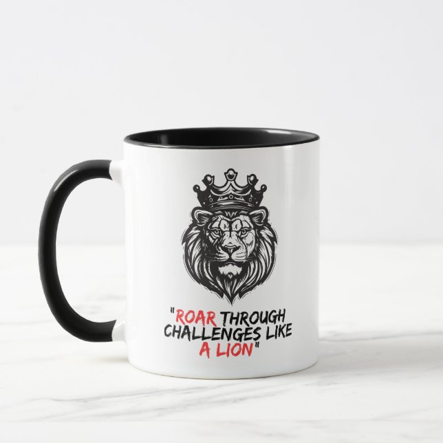 die Königslöwe-Tasse Tasse (Links)