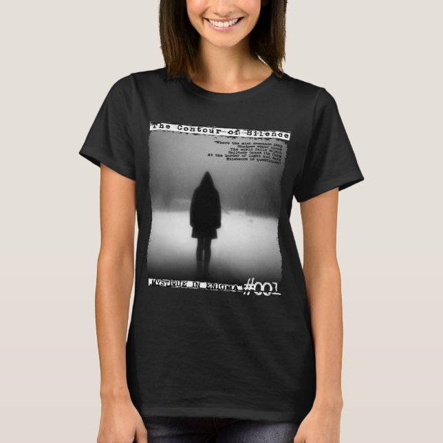Die Kontur der Stille T-Shirt (Vorderseite)