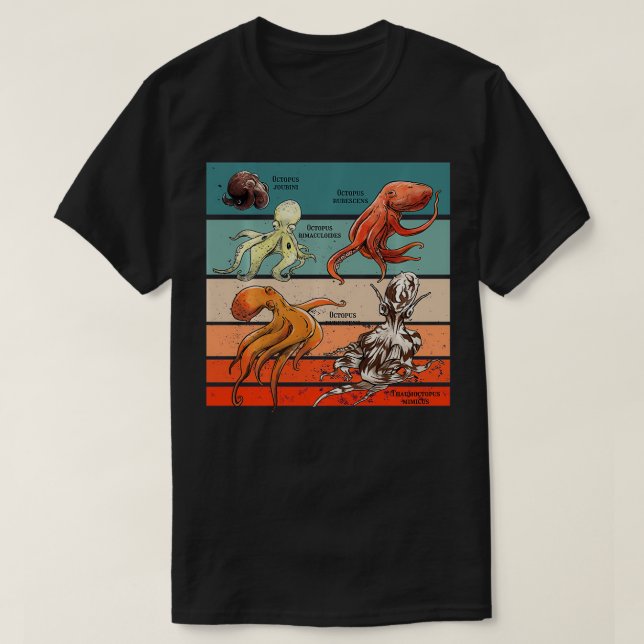 Die Kopffüßer T-Shirt (Design vorne)