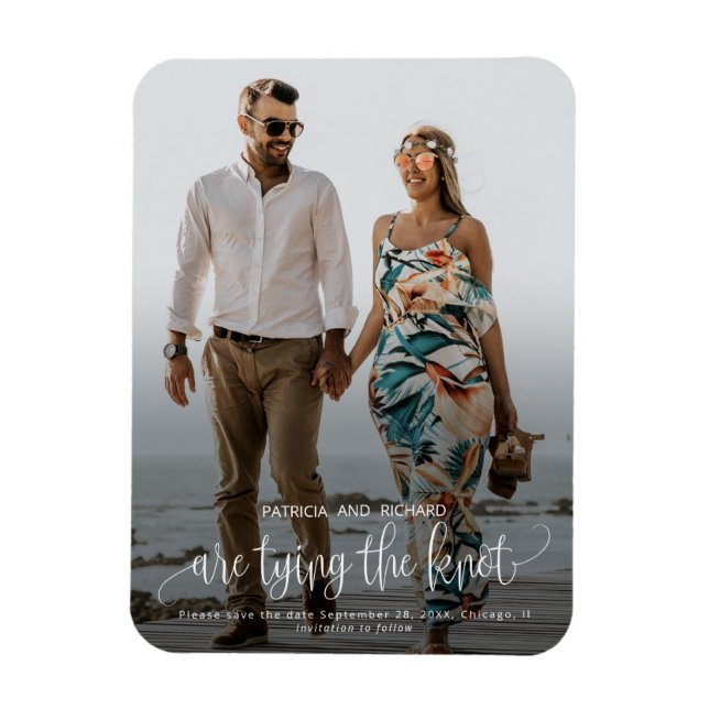 Die Kopplung der Knoten Hochzeit speichern Sie das Magnet (Vertikal)