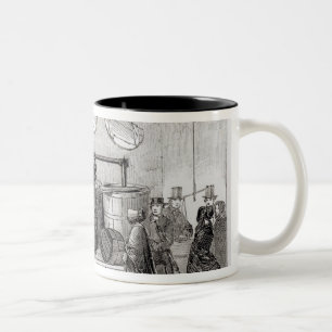 Die Korken-Gesellschaft die Suppen-des Hauses der Zweifarbige Tasse