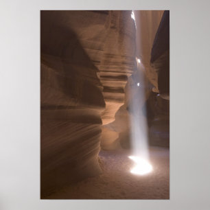 Die Korkenzieher in Upper Antelope Canyon, Navajo Poster