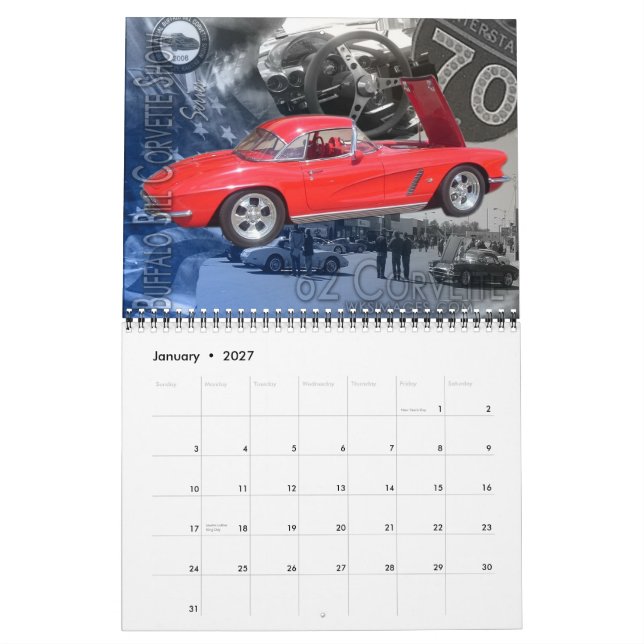 "Die Korvette-Sammlung " Kalender (Jan 2027)