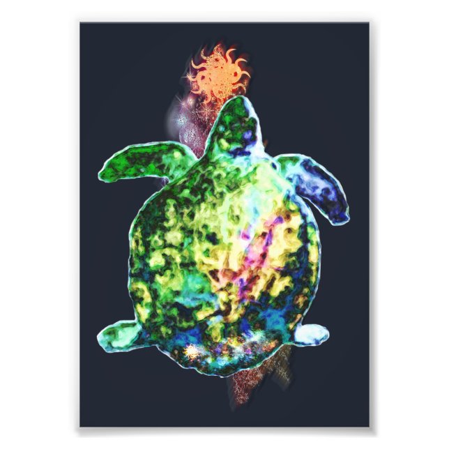Die kosmische Farbmarke Fotodruck (Vorne)