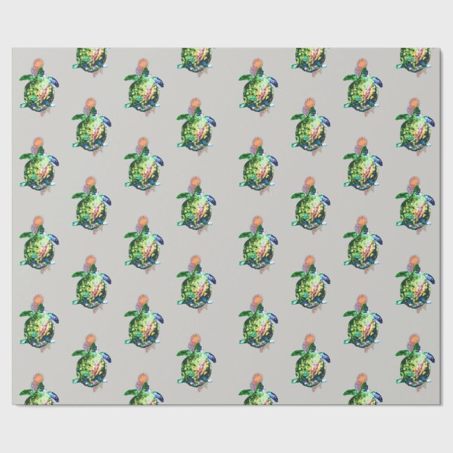 Die kosmische Farbmarke Geschenkpapier (Saum)