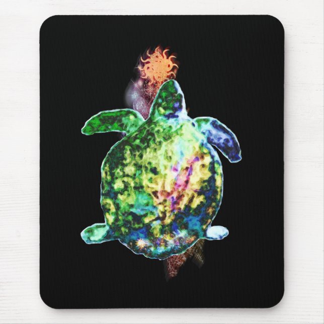 Die kosmische Farbmarke Mousepad (Vorne)