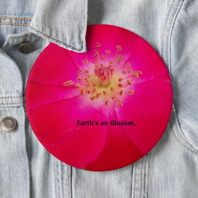 Die kosmische Rose: Das Täuschungsdesign der Natur Button (Beispiel)
