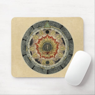 Die kosmische Rose Mousepad