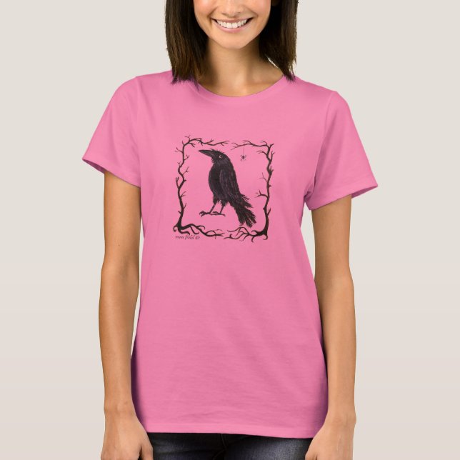 Die Krähe und die Spinne T-Shirt (Vorderseite)