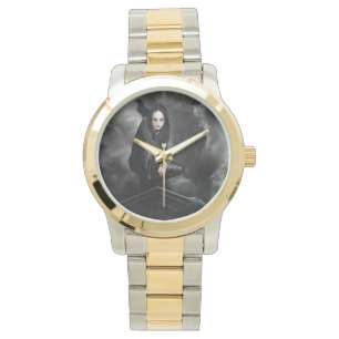 Die Krähen-Uhr Armbanduhr