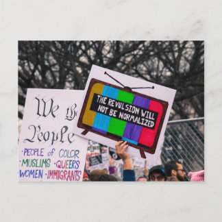 Die Krämpfe werden nicht normalisiert Postkarte