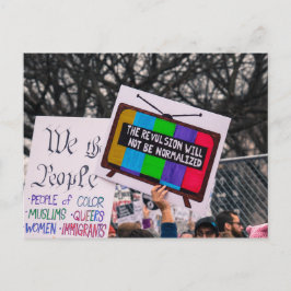 Die Krämpfe werden nicht normalisiert Postkarte