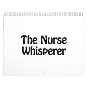 die Krankenschwester flüstert Kalender