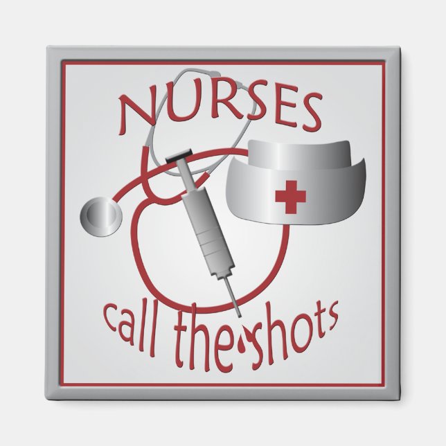 Die Krankenschwestern nennen das Magnet der Kranke (Vorne)