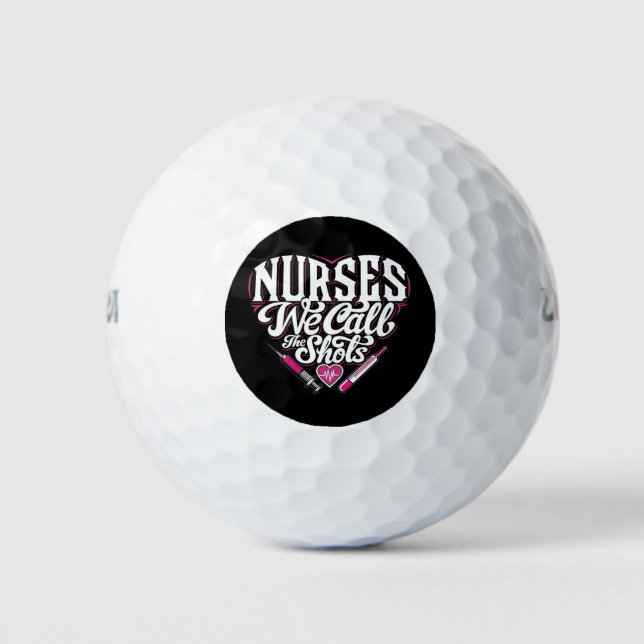Die Krankenschwestern nennen die Schüsse Golfball (Vorderseite)
