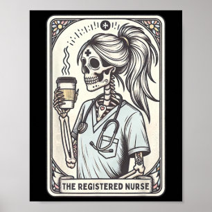Die Krankenversicherungskarte Skelett Rn Nursin Ta Poster