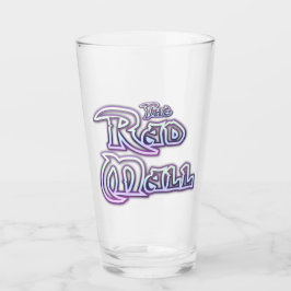 Die krasse Mall"Kristall" Logo 16oz Glas-Trommel Glas