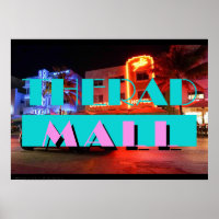 Die Krasse Mall "MIAMI: Nights" 20" x 28" Poster