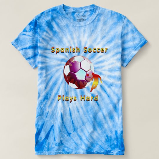 Die Krawatten-T - Shirt Spanien-Fußball Sunball