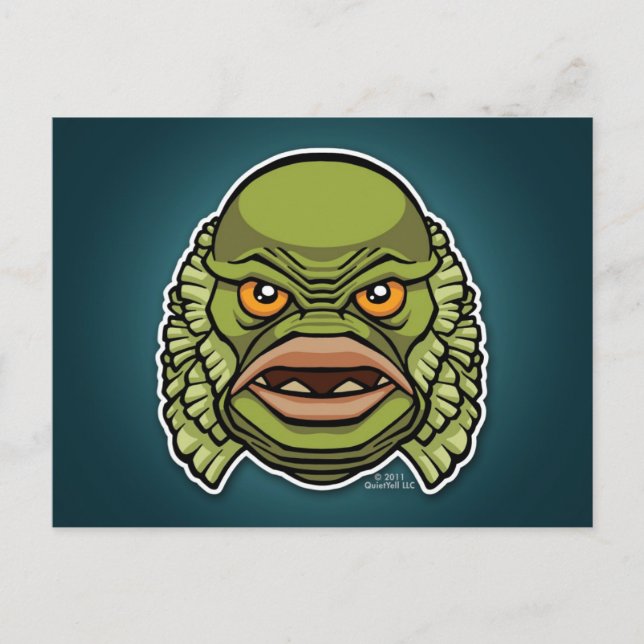 Die Kreatur Postkarte (Vorderseite)