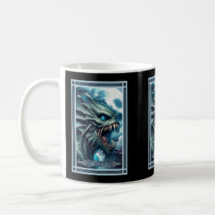 Die Kreatur-Tarot-Karte Kaffeetasse