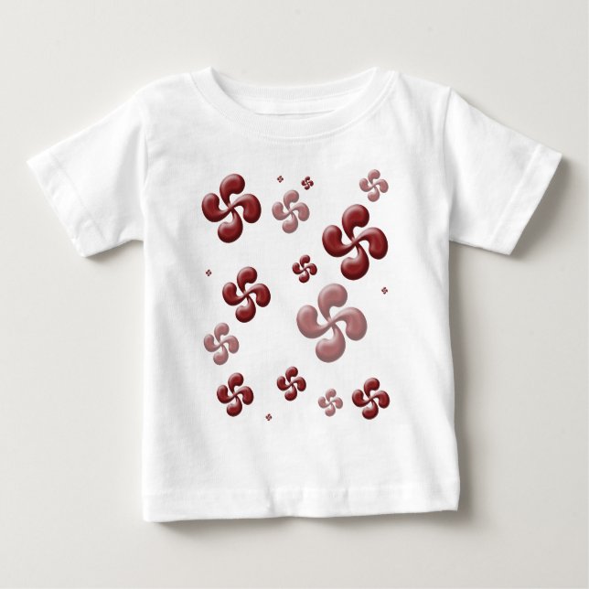 Die Kreuze baskisch 3d! Baby T-shirt (Vorderseite)