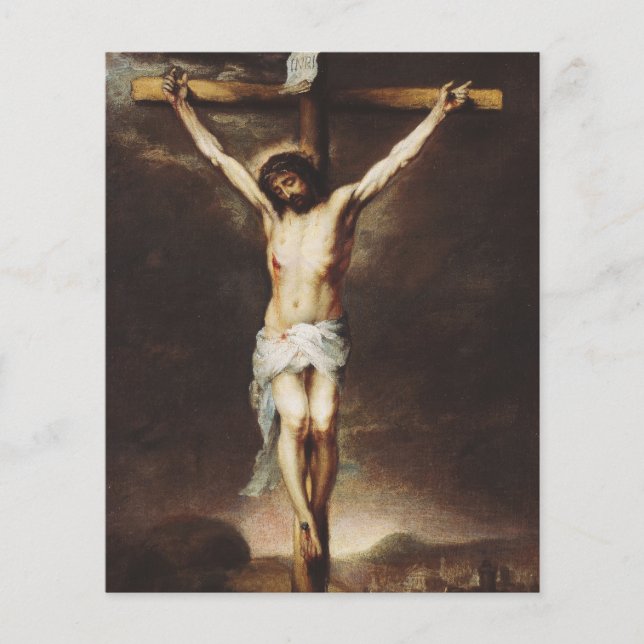 Die Kreuzigung durch Bartolome Esteban Murillo (Vorderseite)