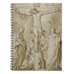 Die Kreuzigung Jesu Christi Notizblock