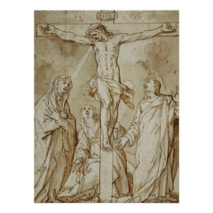 Die Kreuzigung Jesu Christi Poster