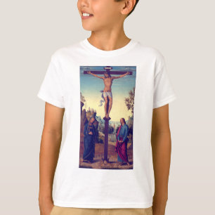 Die Kreuzigung mit der Jungfrau von Pietro Perugin T-Shirt