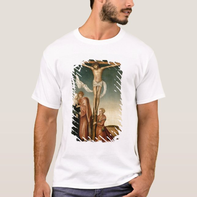 Die Kreuzigung (Platte) T-Shirt (Vorderseite)