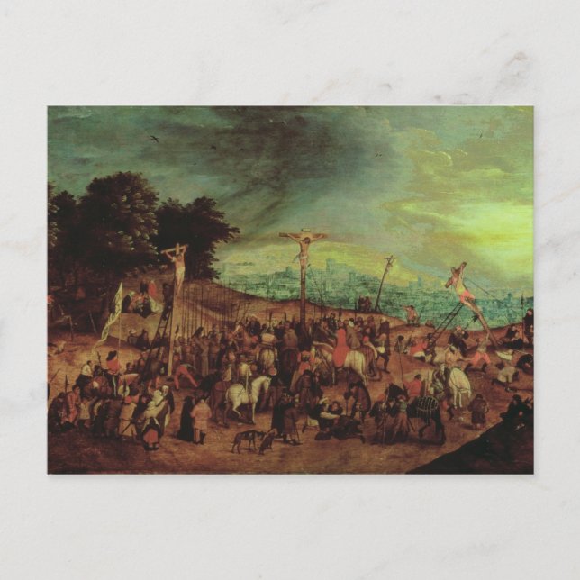 Die Kreuzigung Postkarte (Vorderseite)