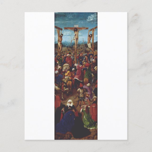 Die Kreuzigung von Van Eyck (Vorderseite)