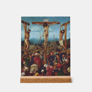 Die Kreuzigung von Van Eyck Acrylschild