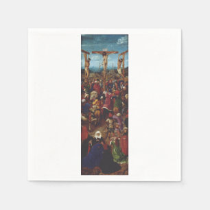 Die Kreuzigung von Van Eyck Serviette