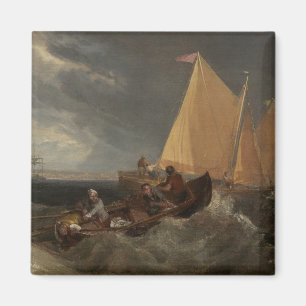 Die Kreuzung der Themse und des Medway, 1807 Magnet