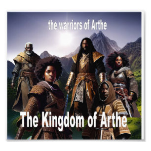 Die Krieger der Arthe Cover Art Fotodruck