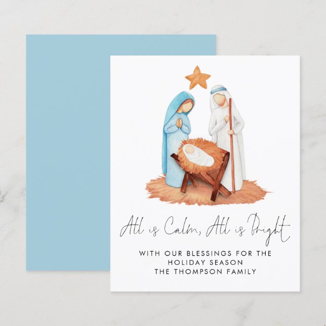 Die Krippe des Haushalts ist alles eine ruhige Fer (Vorne/Hinten)