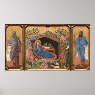 Die Krippe Duccio di Buoninsegna Kunstposter Poster