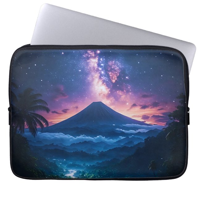 Die Krone des Javanischen Luftraums Laptopschutzhülle (Vorderseite)
