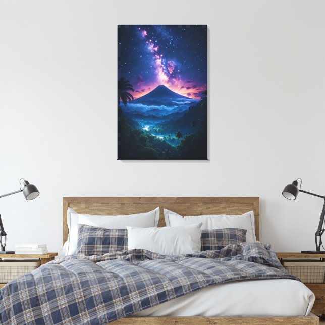 Die Krone des Javanischen Luftraums Leinwanddruck (Insitu (Schlafzimmer))