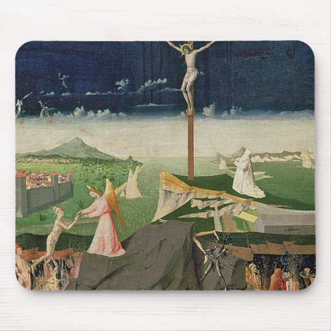 Die Krönung der Jungfrau, abgeschlossen 1454 Mousepad (Vorne)