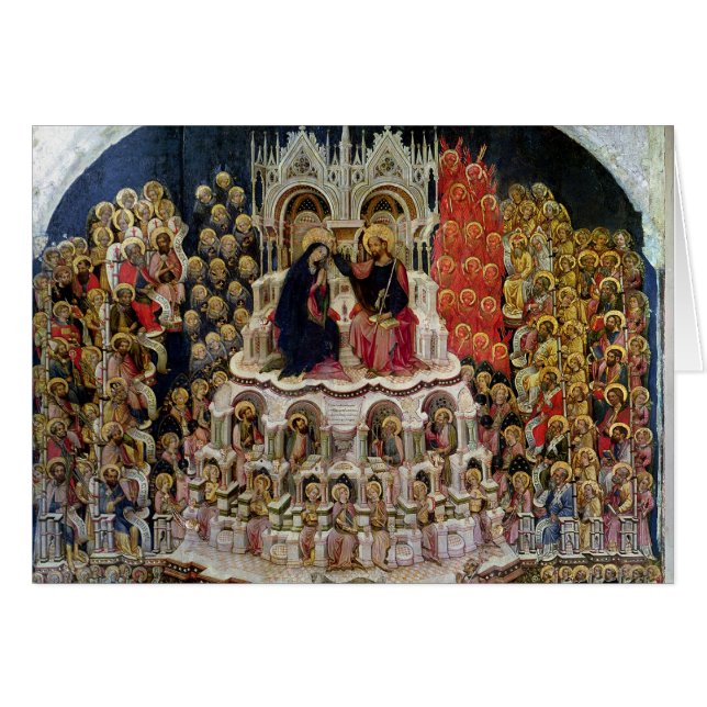 Die Krönung der Jungfrau in Paradies, 1438 (Vorderseite (Horizontal))