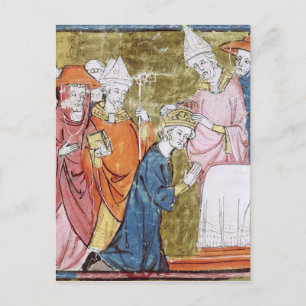 Die Krönung des Kaisers Charlemagne Postkarte