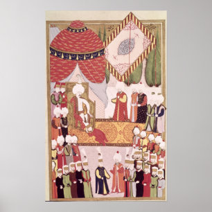 Die Krönung des Sultans Selim I Poster