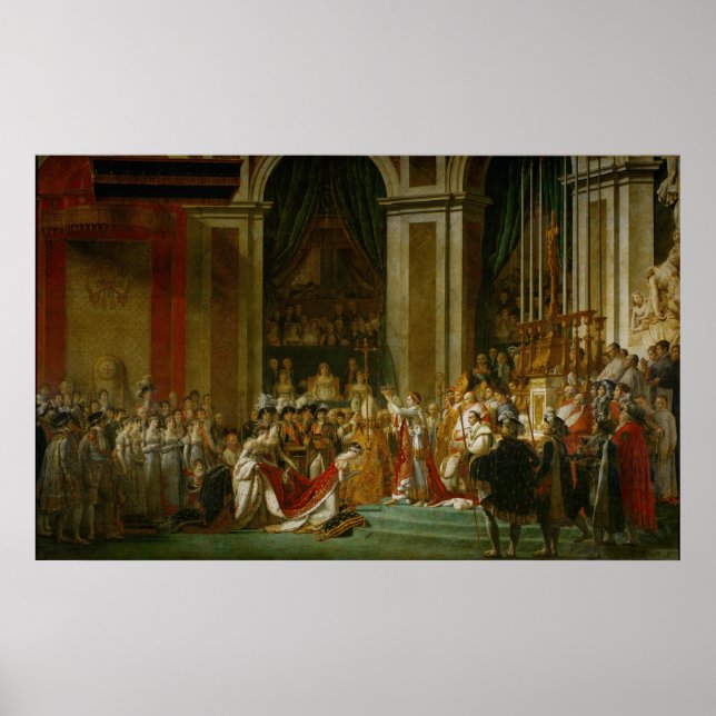 Die Krönung Napoleons Poster (Vorne)