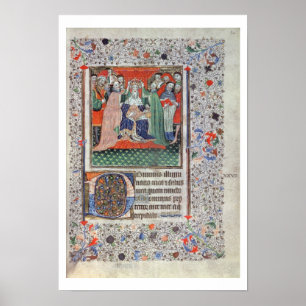 Die Krönung von Henry VI (1421-71) in Westminster, Poster