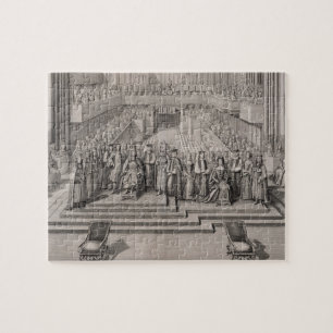 Die Krönung von König James II (1633-1701) und