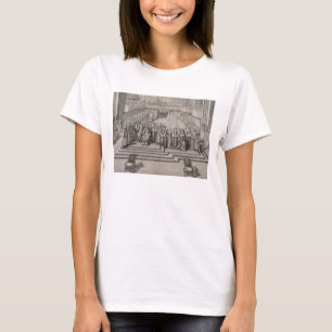 Die Krönung von König James II (1633-1701) und T-Shirt
